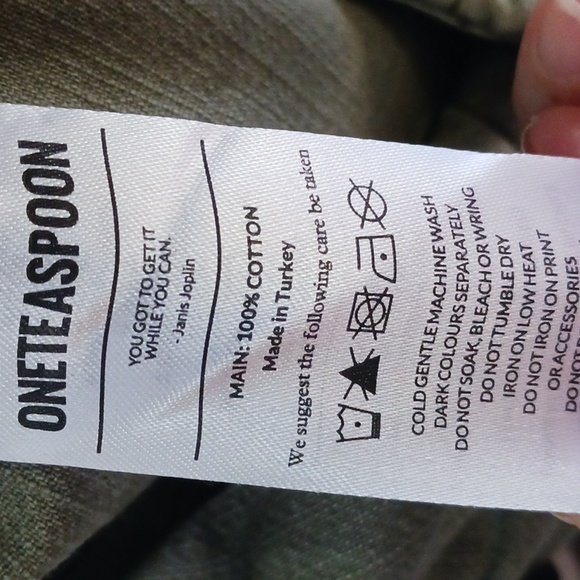 ONETEASPOON Shabbies Drawstring Boyfriend Pants Size XS - Picture 4 of 6